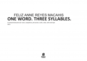 one word three syllables macahis A4 z 3 1 321